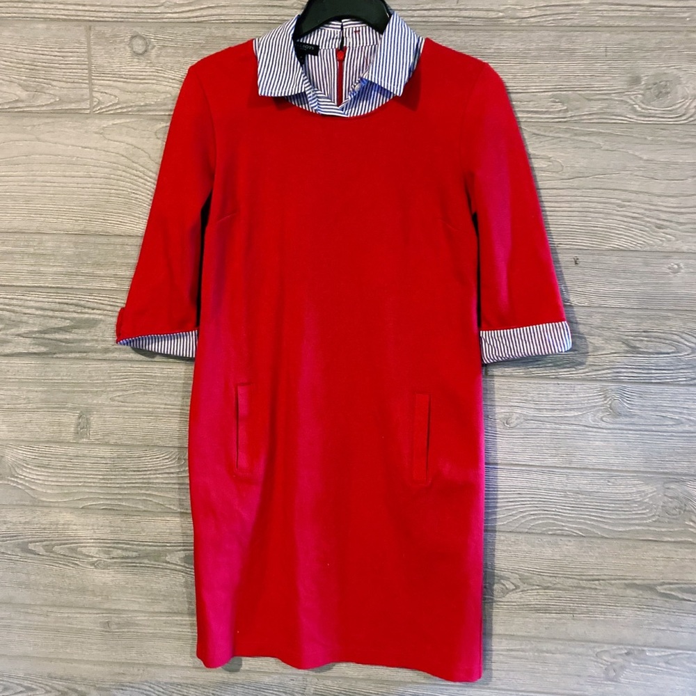 Final Drop! Talbots Collared Dress w/ Pockets